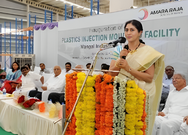 Plastics injection moulding facility in Mangal Industries Ltd., Inaugurated at Amara Raja Growth Corridor (ARGC), Near Chittoor