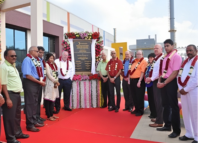 Inaugurated World's largest integrated Medium Valve Regulated Lead Acid (MVRLA) Battery Plant at ARGC, Nunegundlapalli, Chittoor, Andhra Pradesh, India.